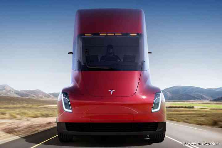 Bijna 200.000 liter water nodig voor blussen Tesla Semi