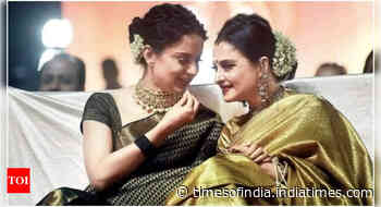 Kangana reveals Rekha’s greatest compliment