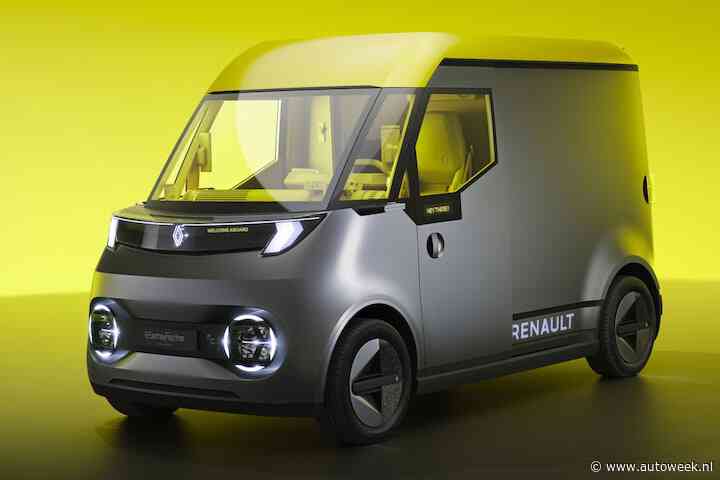 Renault Estafette Concept: oude naam voor nieuw concept