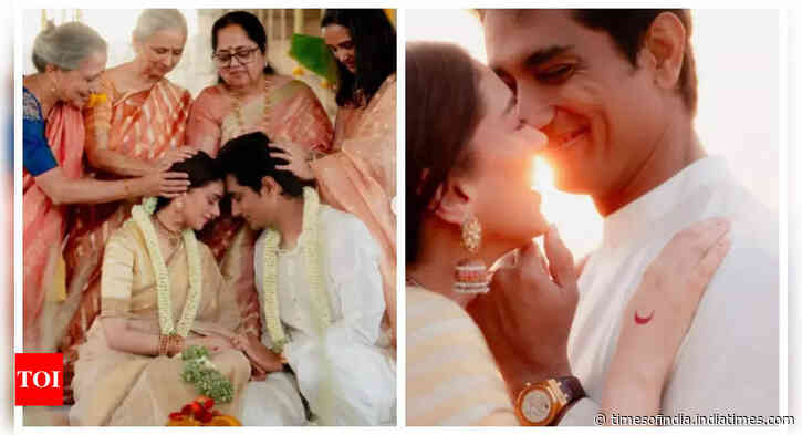 Aditi Rao Hydari and Siddharth wed in a secret ceremony; 'Heeramandi' co-stars Manisha Koirala, Sonakshi Sinha and other Bollywood stars congratulate the newlyweds