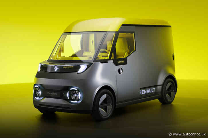 Renault Estafette reborn as futuristic van for cities