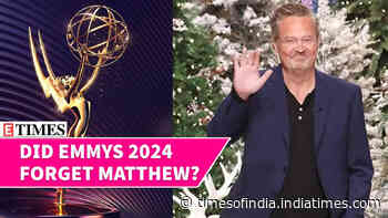 WHY was Actor Matthew Perry EXCLUDED at Emmys? Social Media Reacts