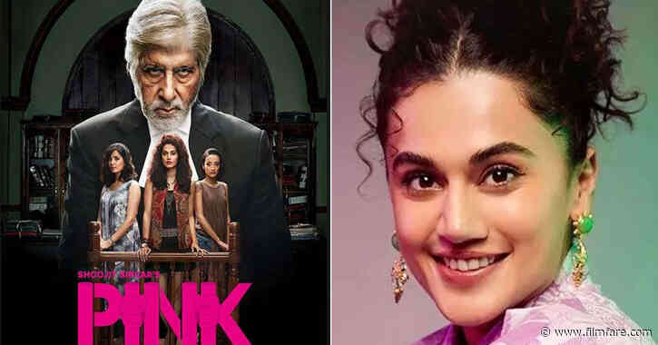 Taapsee Pannu reflects on Pinks 8th anniversary