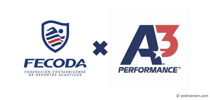 A3 Performance Named Official Swimwear Partner of the Costa Rica Federation of Aquatic Sports