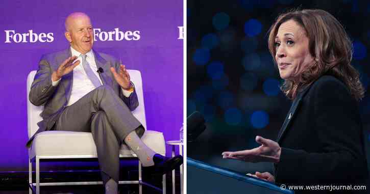 Goldman Sachs CEO Speaks After Harris Touts the Bank's Analysis of Her Economic Policy: She's Blowing It Out of Proportion