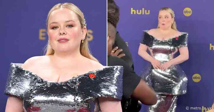 Nicola Coughlan fans ‘fuming’ at awkward Emmys red carpet moment