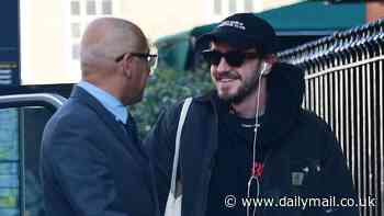 A man of the (normal) people! Paul Mescal gets a warm handshake from his driver as he leaves five-star Claridge's - after confirming romance with Gracie Abrams