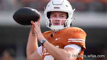 Texas QB Ewers leaves game against UTSA with apparent injury and Manning takes over for Longhorns