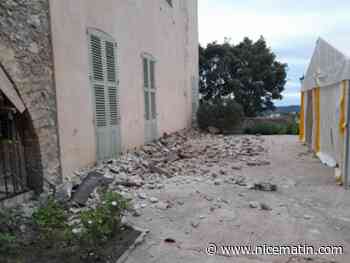 Une partie de la toiture s’effondre, la Villa Fragonard fermée au public à Grasse