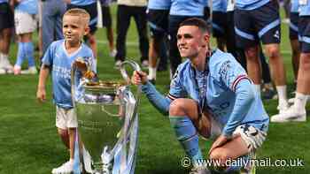 Phil Foden's five-year-old son Ronnie set to rake in 'LOADS of money' from new venture after landing a modelling contract and amassing MILLIONS of followers on Instagram