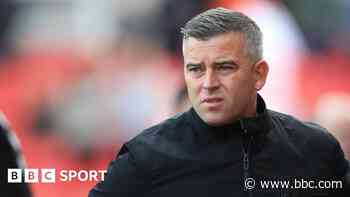 Stoke sack head coach Schumacher