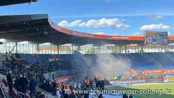 Irre: Randale im Eintracht-Stadion soll Braunschweig Million kosten