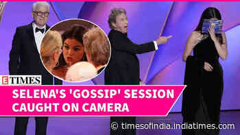 Singer Selena Gomez In 'Gossip' Session With Meryl Streep And Martin Short At Emmys 2024, Caught On Camera