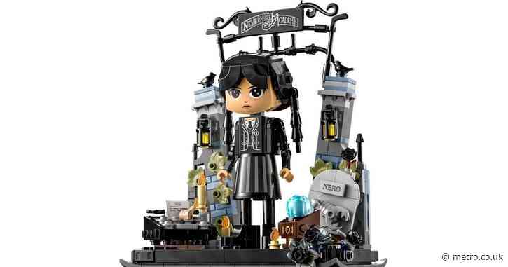 Lego Wednesday Addams sets include a brick-built Jenna Ortega