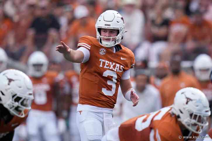 Texas QB Quinn Ewers 'questionable' for Saturday's game against Louisiana-Monroe