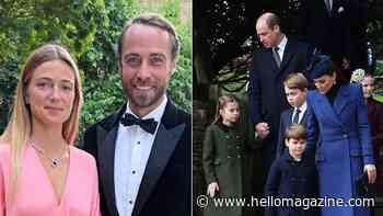 The incredible way James Middleton's wife Alizee met Prince George, Princess Charlotte and Prince Louis