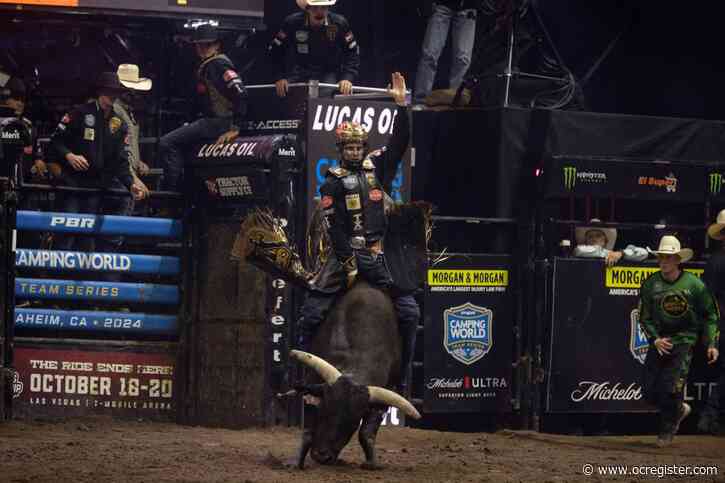 Carolina Cowboys, local fans ride high in PBR Team Series event at Honda Center