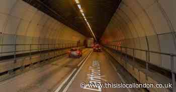 West tunnel at the Dartford Crossing to close for four nights this week