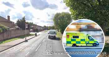 Man taken to hospital after crash in Collier Row