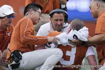 Injured Texas QB Quinn Ewers is questionable to return for the No. 1 Longhorns for next game