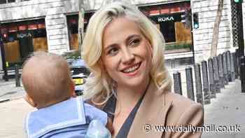 Pixie Lott drops her party girl past to take son Bertie, 10 months, on tour with her as she opens up about her musical return after ten years