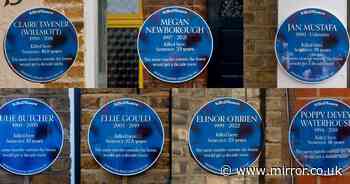 'Killed here' blue plaques to mark homes where men murdered women