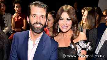 Donald Trump Jr.'s fiancée Kimberly Guilfoyle was 'blindsided' by photos of his intimate lunch with Palm Beach socialite Bettina Anderson - and had been in denial about his wandering eye