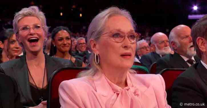 Meryl Streep recoils in shock over unexpected remark at the Emmys