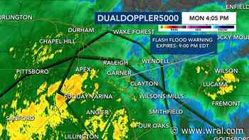 🚨WRAL Weather Alert Day🚨 Wind advisory and flash flood warning in effect as storm moves in