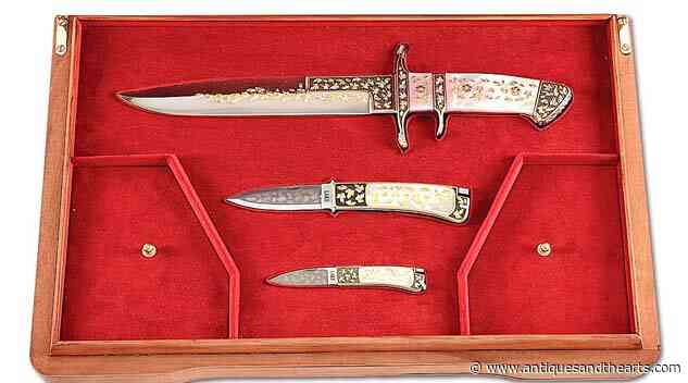 Knife Trio Slices Estimate To Head Morphy Militaria Auction