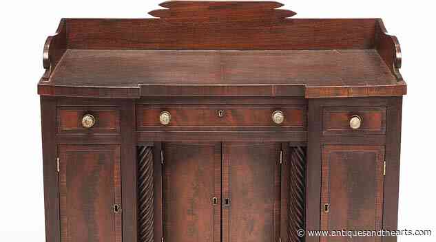 Miniature Sheraton Sideboard Stands Tall For Amelia Jeffers