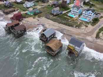 Outer Banks homes on brink of collapse as erosion, king tides worsen