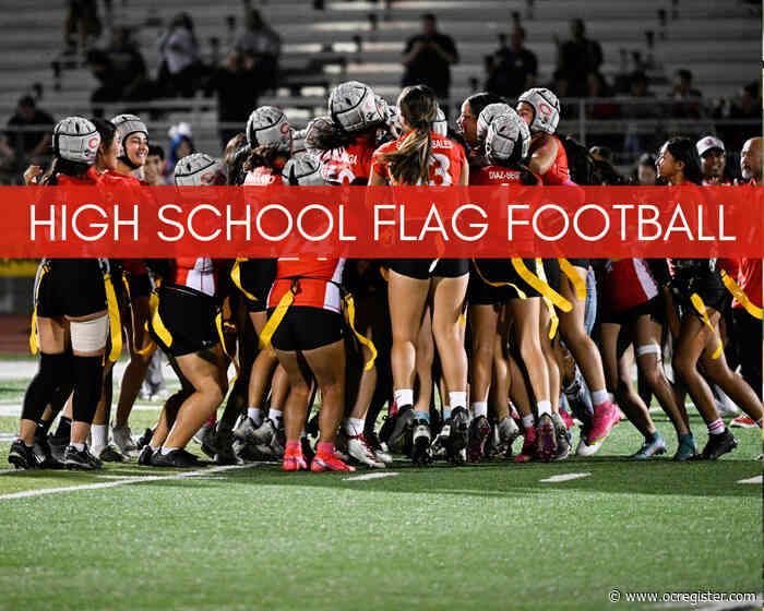 Orange County girls flag football Top 10 rankings, Sept. 16