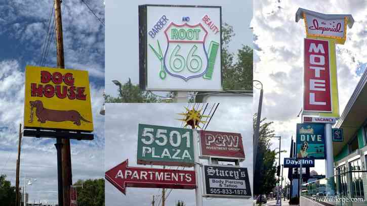 PHOTOS: Revamp Route 66 sign program makes progress in Albuquerque