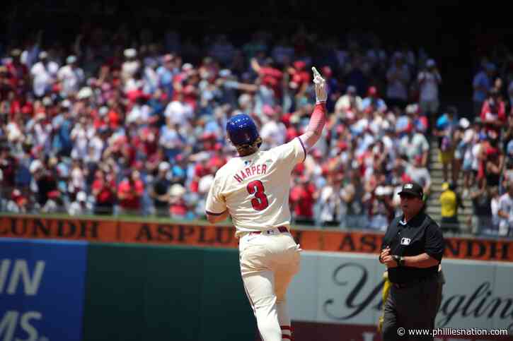 Bryce Harper finally homers, Cal Stevenson comes up clutch in Phillies’ win over Mets