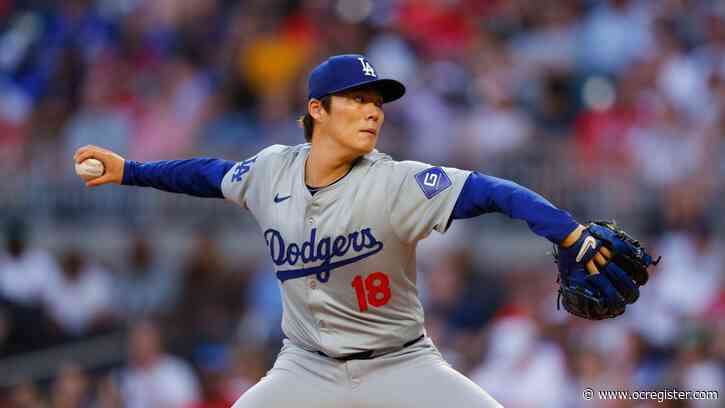 Yoshinobu Yamamoto pitches 4 scoreless innings as Dodgers salvage split with Braves