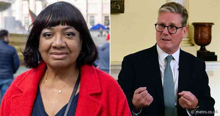 Diane Abbott claims Keir Starmer ‘treated her as a non-person’