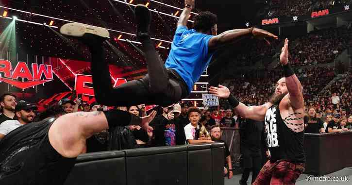 Top WWE superstar ‘given massive fine for throwing fan’ at rival in chaotic brawl