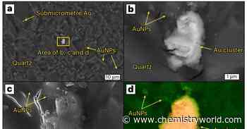 Earthquake-induced electricity offers answer to mystery of gold nugget formation