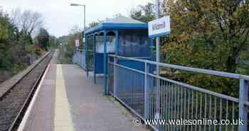 Person dies after being hit by train in Bridgend