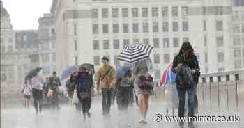 UK weather: Britain to face gales and torrential downpours next week from 'Greenland blast'