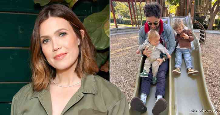 Heavily pregnant Mandy Moore reveals ‘someone has followed me in their car everywhere’