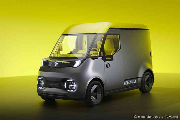 IAA: Renault stellt neuartigen Elektrotransporter Estafette Concept vor