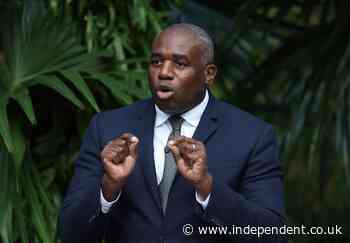 David Lammy says climate change is more urgent threat than terrorism or Putin