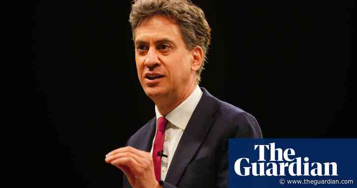 Ed Miliband: beating nimbys on green rollout a matter of ‘national security’