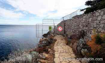 Antibes ferme son sentier du littoral en raison de la forte houle