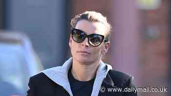 Coleen Rooney looks effortlessly chic in a blazer and gym leggings as she leaves her Pilates class