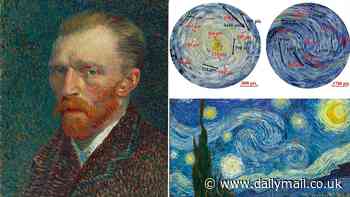 Van Gogh's Starry Night is scientifically accurate! Artist used brushstrokes to reveal hidden turbulence in the sky, study reveals