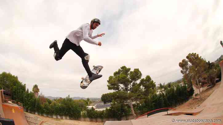 Elliot Sloan's Heavy Varial Flip 540 Battle on Mega Ramp Proves He's Unstoppable