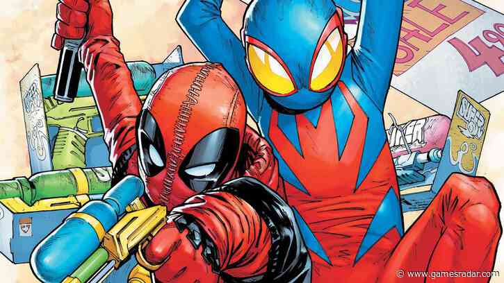 Spider-Boy and Kidpool meet for the first time in a Christmas one-shot that promises anarchy and lightsabers